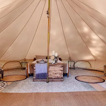Luxury Bell Tent At La Fortinerie * Mouliherne