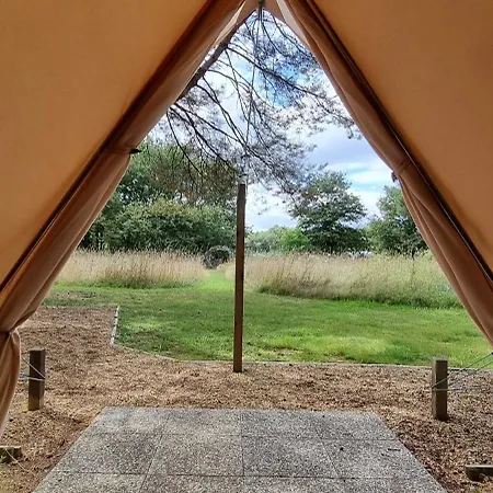 Luxury Bell Tent At La Fortinerie Luxury tent