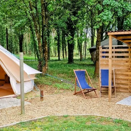 럭셔리텐트 Luxury Bell Tent At La Fortinerie Mouliherne