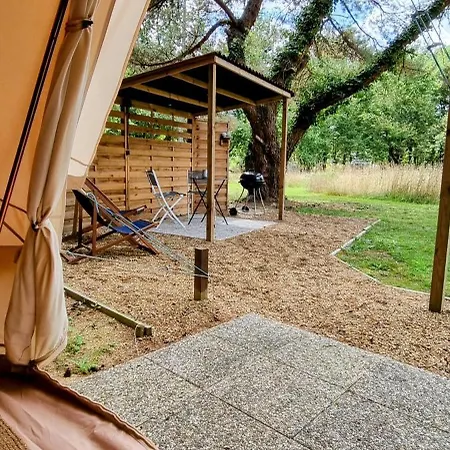 럭셔리텐트 Luxury Bell Tent At La Fortinerie Mouliherne
